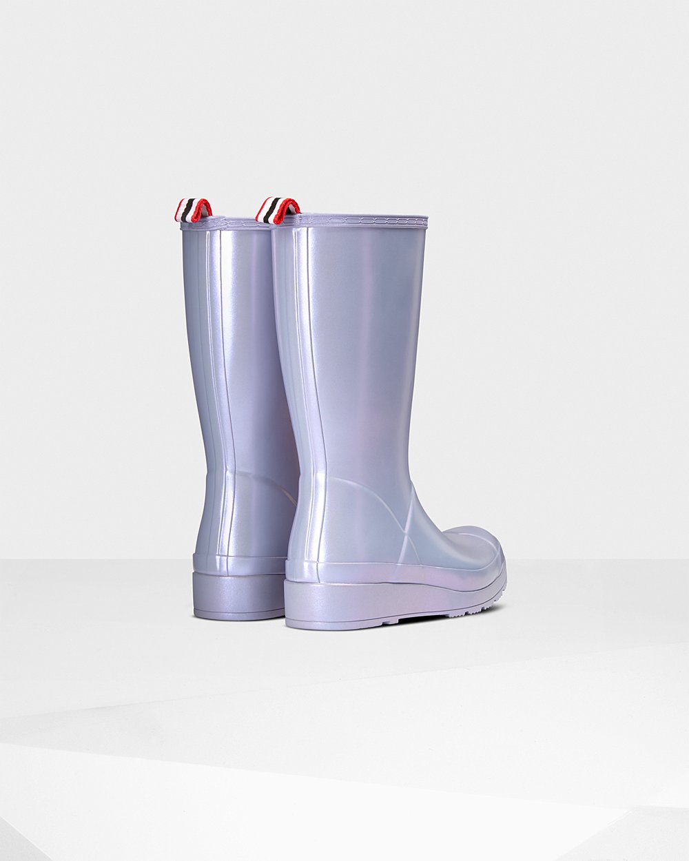 Womens Play Boots - Hunter Original Tall Nebula Rain (67YTNOCRV) - Purple